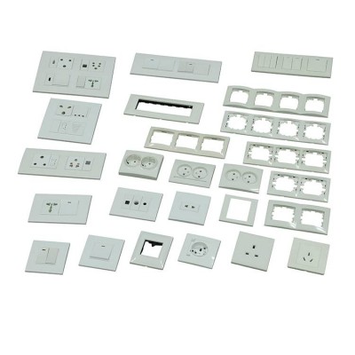 China Dongguan High Quality Oem Mold Maker Plastic Electrical Switch Socket Panel Injection Mould And Moulding